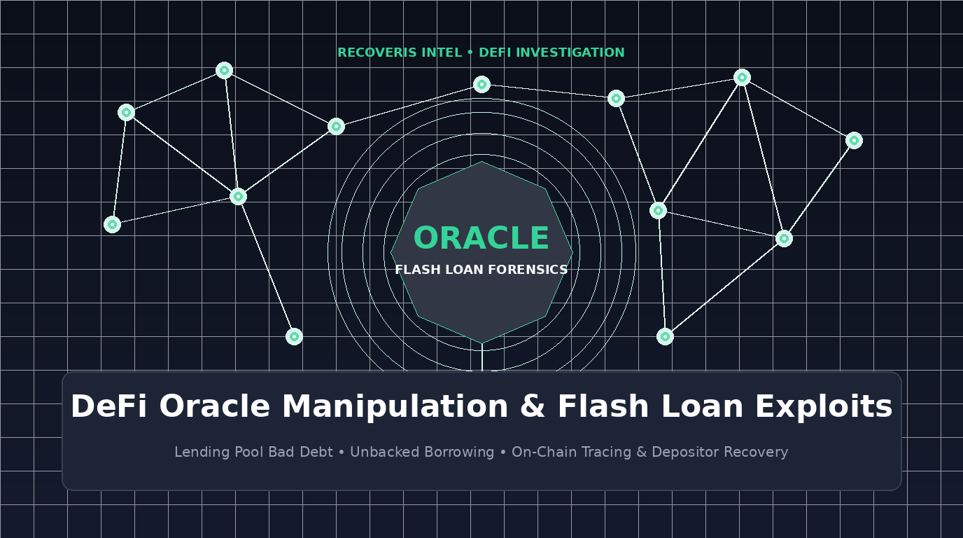 DeFi-Orakel-Manipulation und Flash-Loan-Preis-Exploits: Leitfaden zur Wiederherstellung und zum Schutz für Einleger