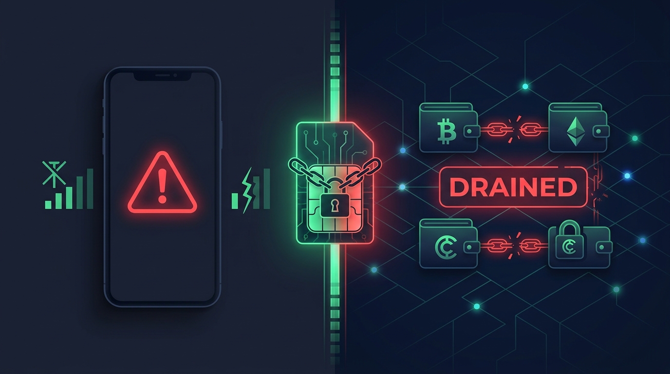 SIM-Swap-Betrug Wallet-Wiederherstellung