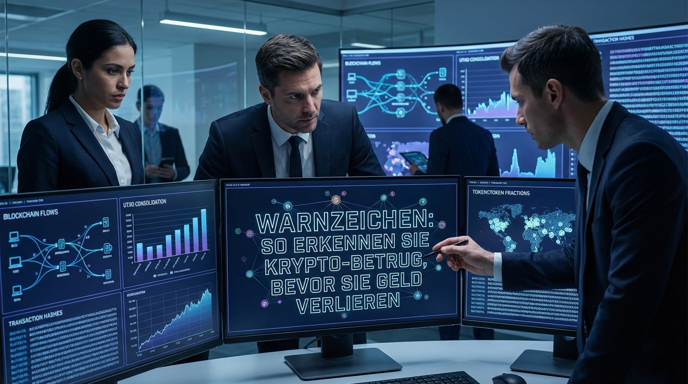 Warnzeichen: So erkennen Sie Krypto-Betrug, bevor Sie Geld verlieren