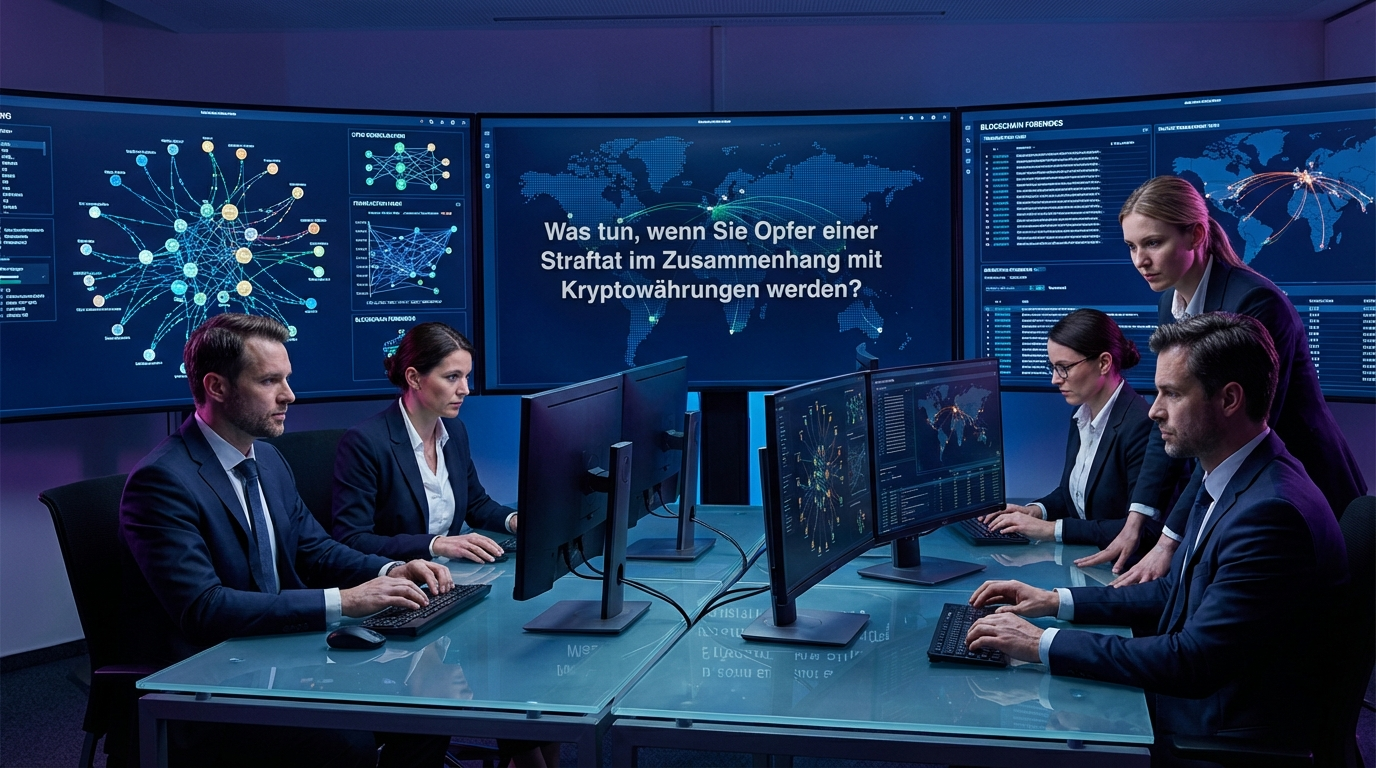 Was tun, wenn Sie Opfer einer Straftat im Zusammenhang mit Kryptowährungen werden?