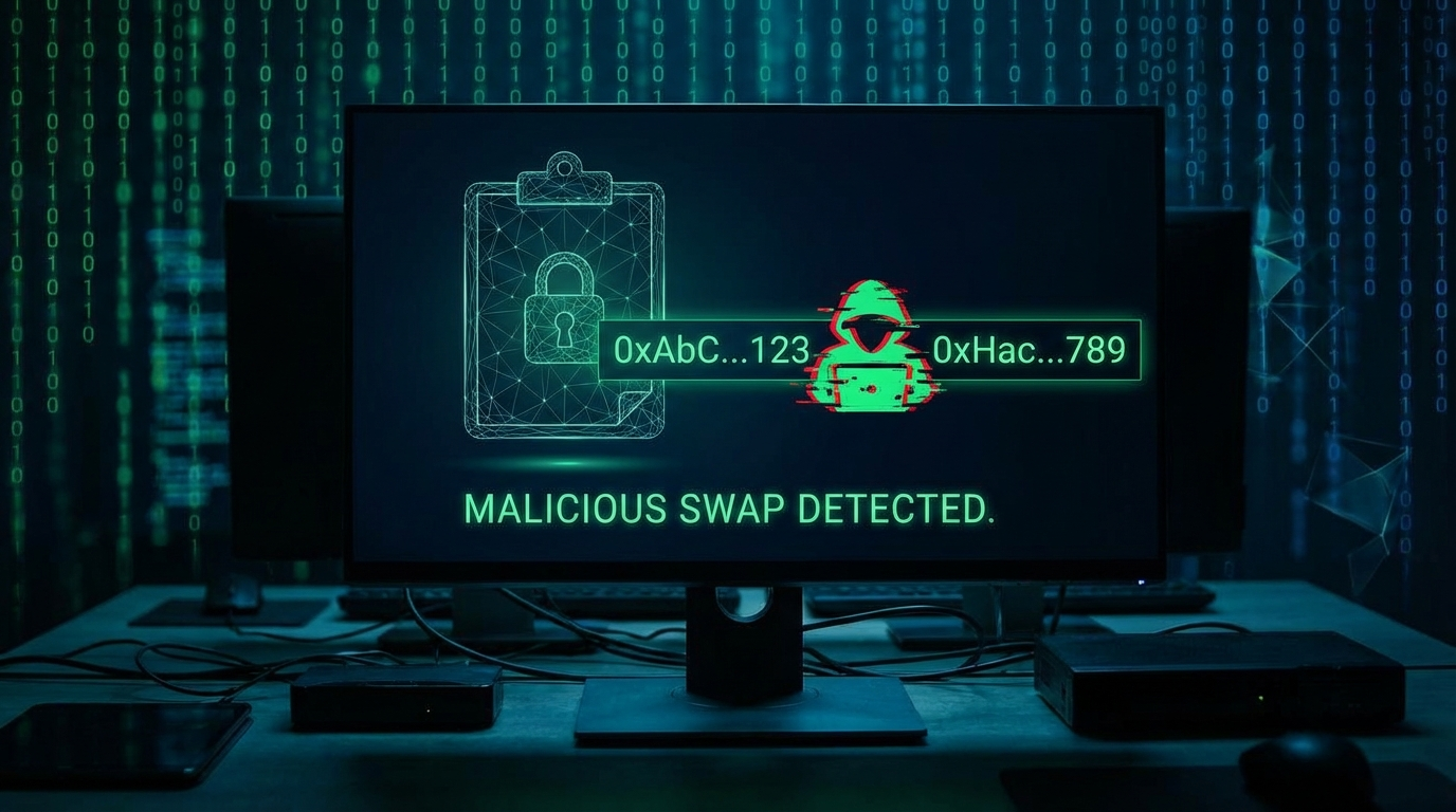 Zwischenablage-Angriffe bei Kryptowährungen